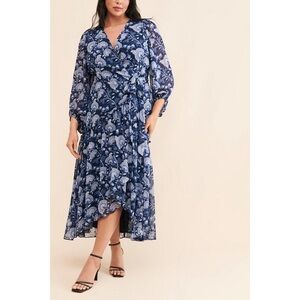 HUTCH Wrap Maxi Dress